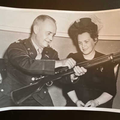 Lt. Col. Sam Baglien and his wife Virginia (Rowan) Baglien