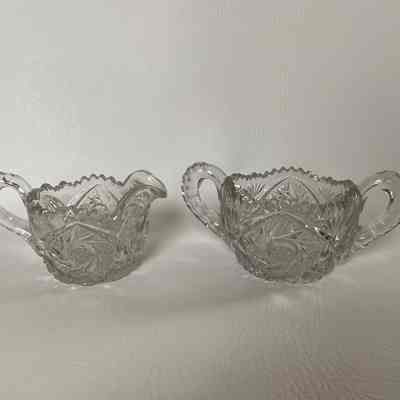 Creamer and Sugar Bowl