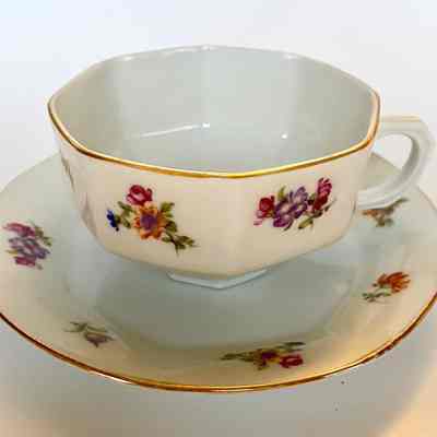 Cup and Saucer - Donated by Cheri (Mrs. James) Goertz