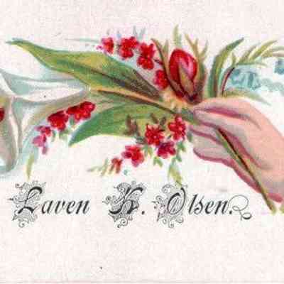 Laven K. Olsen calling card