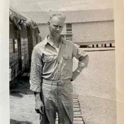 Arnie Elton, Camp Claiborne, LA