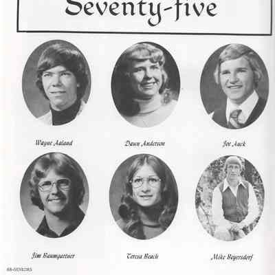 Hillsboro High School 1975 Yearbook: Class of 1975 Senior photographs on page 68