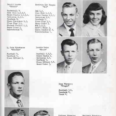 Hatton High School 1953 Yearbook: Class of 1953 Senior photographs, page 7