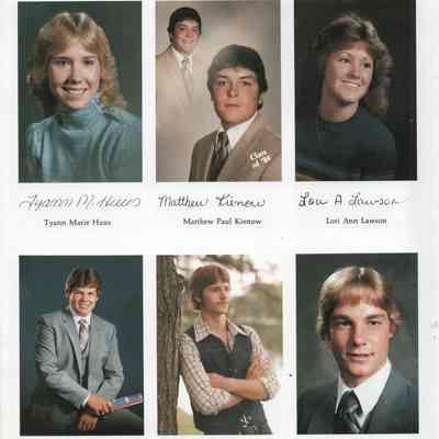 Hatton High School 1984 Yearbook: Class of 1984 Senior photographs, page 2