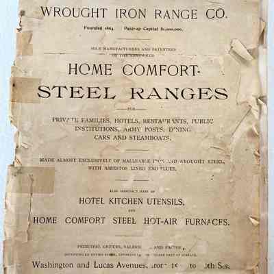 Home Comfort - Steel Ranges Manual