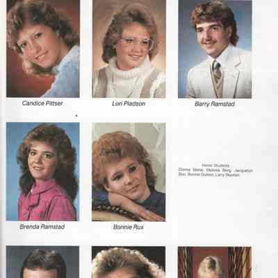 Hatton High School 1987 Yearbook: Class of 1987 Senior photographs, page 3