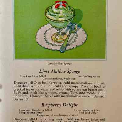 Jell-O Wonder Dishes