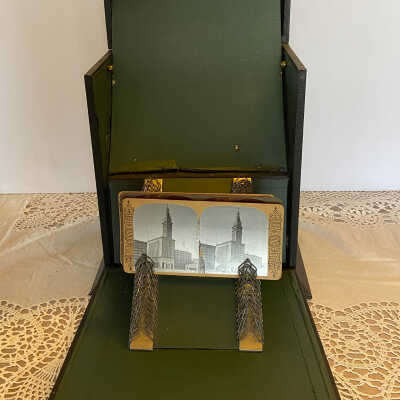 Stereoscope Slide Holder