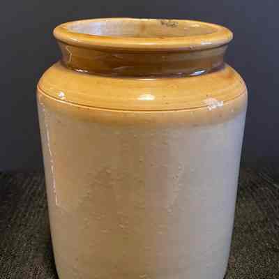 Small Crockery Jar