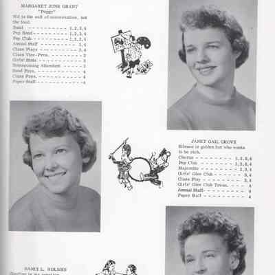 Hillsboro High School 1958 Yearbook: Class of 1958 Senior photographs, page 15