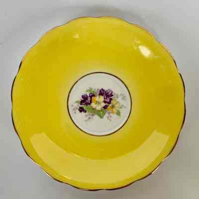 Cup and Saucer - Donated in memory of Esther (Mrs. Morris) Larson