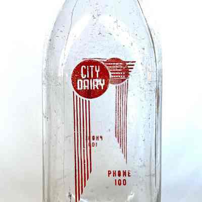 City Dairy Milk Bottle