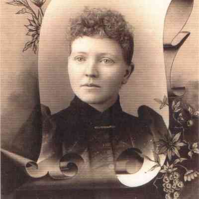 Photograph, courtesy Quincy Cemetery Committee, 2003: Amelia Emma Saisbury Johnson