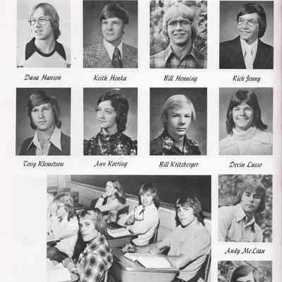 Hillsboro High School 1976 Yearbook: Class of 1976 Senior photographs on page 76