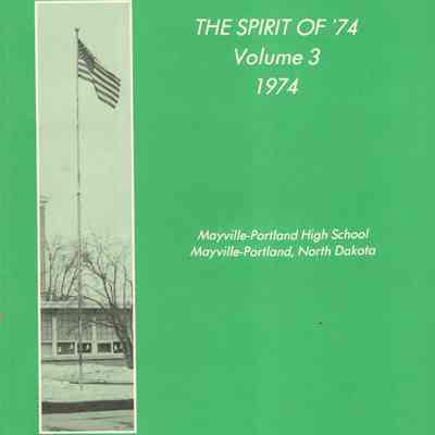 MayPort High School 1974 Yearbook: Title page