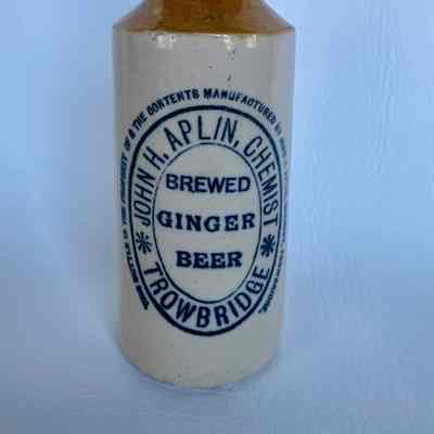 Brewed Ginger Beer Crockery Bottle