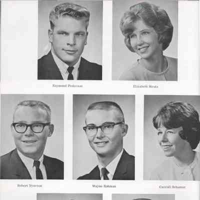 Hillsboro High School 1964 Yearbook: Class of 1964 Senior photographs: page 6