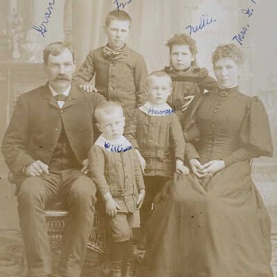 Mr. & Mrs. Grant Baxter and Children