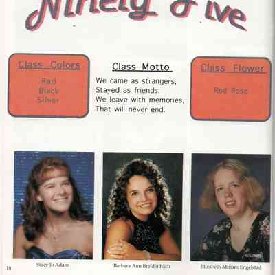 Central Valley High School 1995 Yearbook: Senior photos, page 18