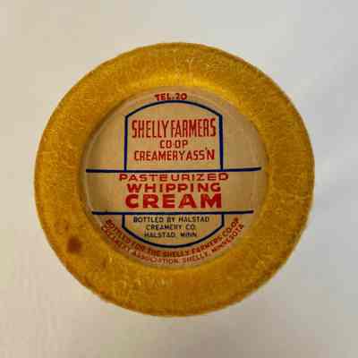 Half Pint Whipping Cream Bottle