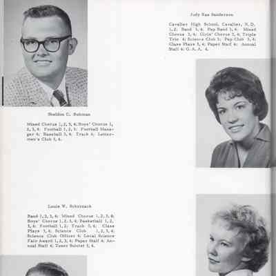 Hillsboro High School: Class of 1962 Senior photos, page 22