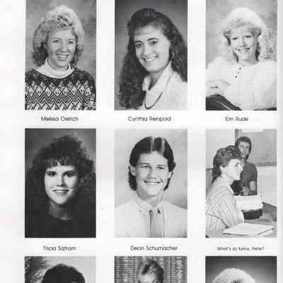 Hillsboro High School 1988 Yearbook: Class of 1988 Senior photographs on page 26