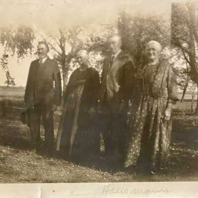 Hausmann, Bierman, John Hausmann & Mrs. Henry Gronke