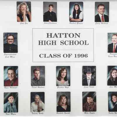 Hatton High School: Class of 1996 students