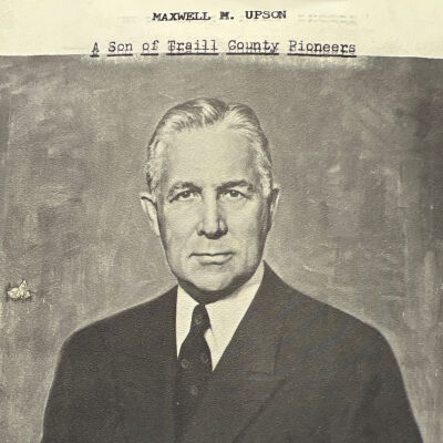 Upson family: Maxwell M. Upson, son of pioneers by Cummings, Traill County, Dakota Territory