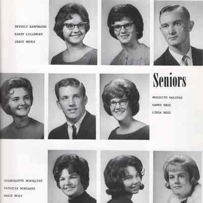 Hatton High School 1964 Yearbook: Class of 1964 Senior photographs, page 2