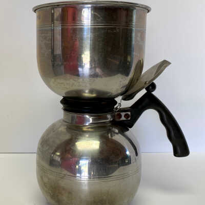 Two-Piece Stainless-Steel Coffeemaker