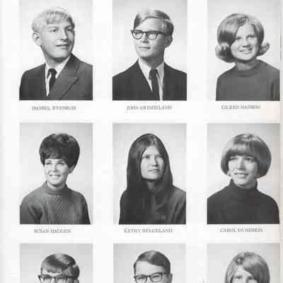 Hatton High School 1970 Yearbook: Class of 1970 Senior photographs, page 2