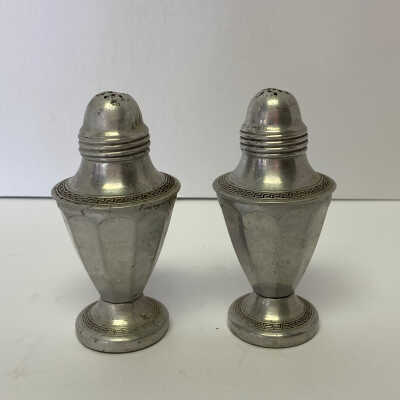 Silver Salt & Pepper Shakers