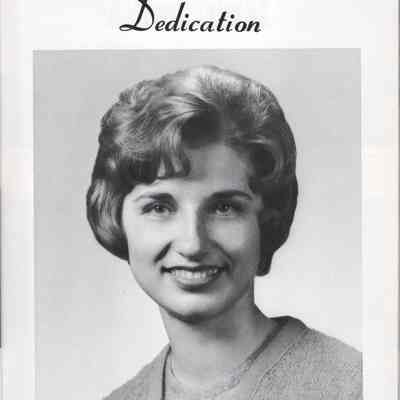 Hatton High School: 1964 Yearbook dedication page