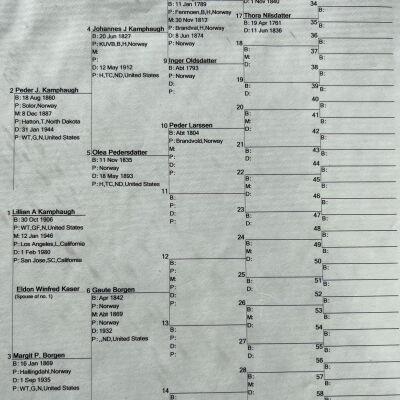 Chart for Peder Kamphaugh