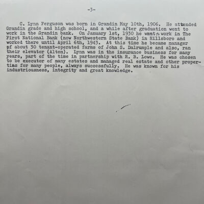 Page three of three