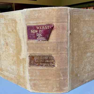 Webster’s New International Dictionary
