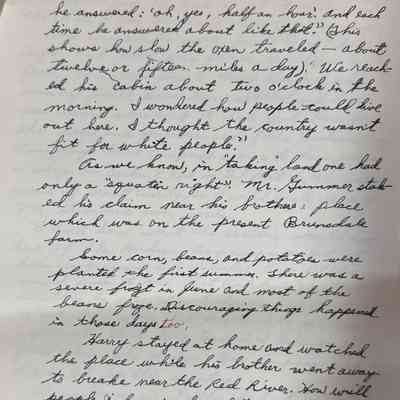 1928 Harry A Gummer interview by Joe Paulson: Page 3