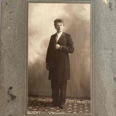 Rev. J. R. Rorvik - First Pastor of Synod Lutheran Church (now Our Savior's Lutheran Church, Hillsboro, ND), serving until 1902.