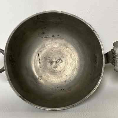 Pewter Porringer Bowl from Norway