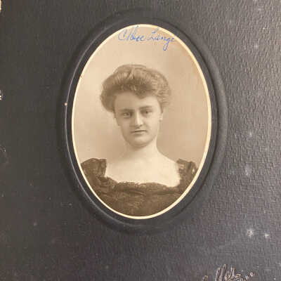 Chloe Lange (Mrs. Tom Farr)