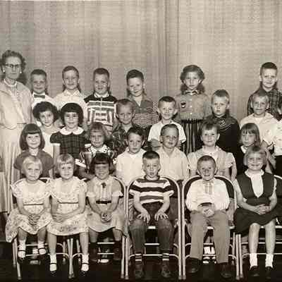 Teacher Hazel Howard - Class Photo - 1954-1955