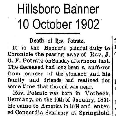 Page 8, Hillsboro Banner, 10 October 1902