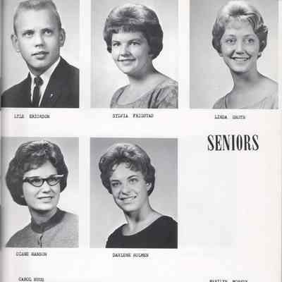 Hatton High School 1963 Yearbook: Class of 1963 Senior photographs, page 2