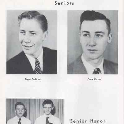 Caledonia High School 1953 Yearbook: Senior photos, page 10