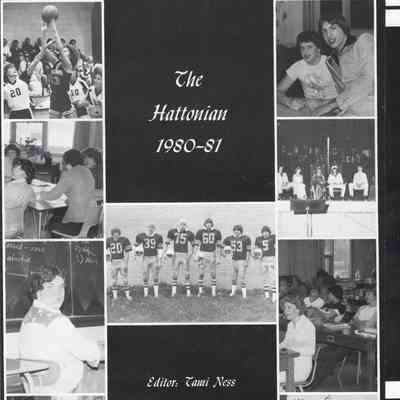 Hatton High School: 1981 Yearbook title page