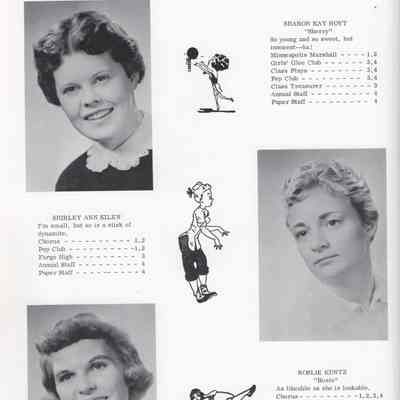 Hillsboro High School 1958 Yearbook: Class of 1958 Senior photographs, page 16