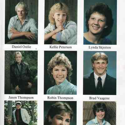 Hatton High School 1986 Yearbook: Class of 1986 Senior photographs, page 3
