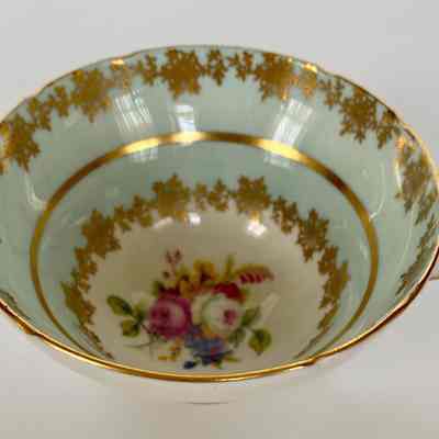 Cup and Saucer - Donated by Leila (Mrs. Joe) Anderson