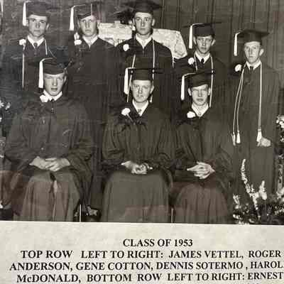 Caledonia High School, Class of 1953